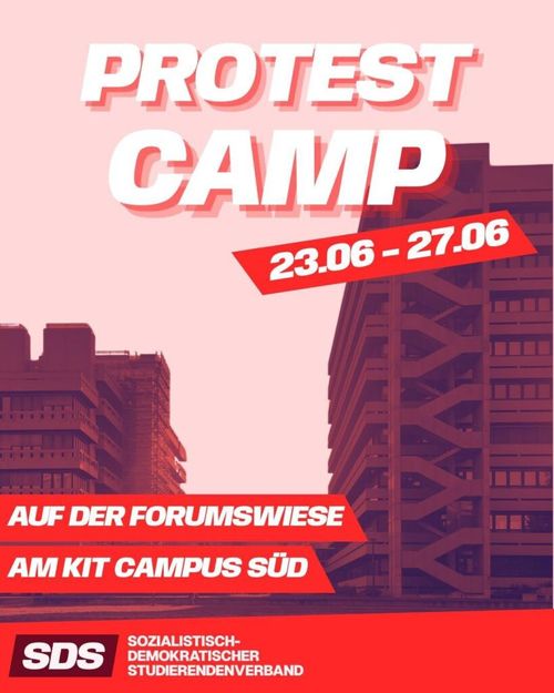 Protestcamp auf der Forumswiese!