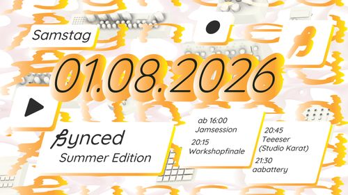 ßynced - Open Synthesizer Jam: Summer Edition