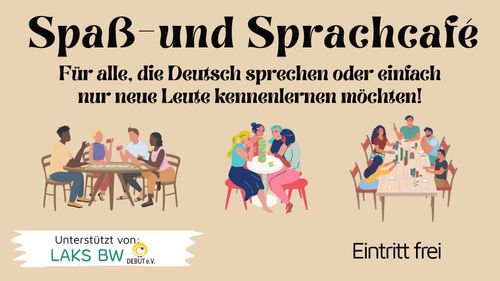 Spaß- und Sprachcafé im Tempel