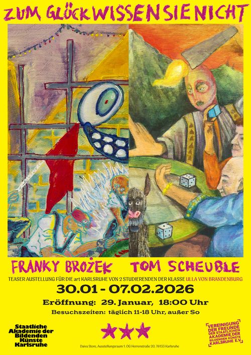 ZUM GLÜCK WISSEN SIE NICHT - Franky Brożek, Tom Scheuble 