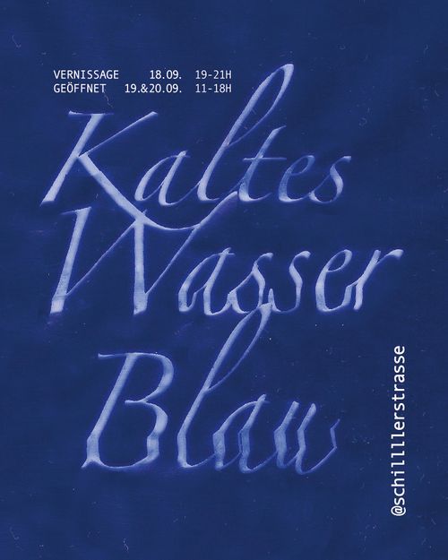 Kaltes Wasser Blau