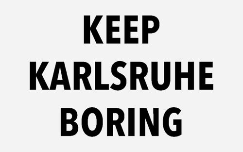 🎉 Presentation of Keep Karlsruhe Boring 🎉: An autonomous agenda against boredom in Karlsruhe
