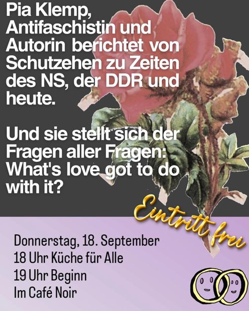 Verliebt? Verlobt? Nein! Verheiratet! Pia Klemp zum Thema Schutzehe